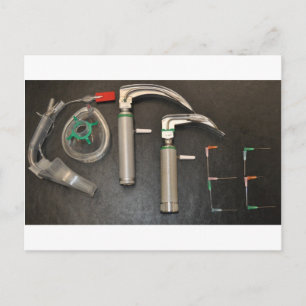 KAFFEE FÜR ANESTHETIKER POSTKARTE