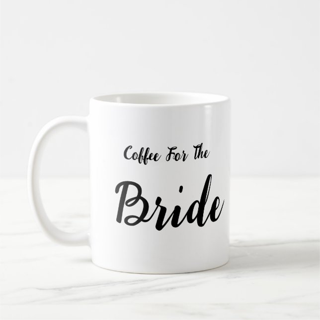 Kaffee für die Braut Kaffeetasse (Links)