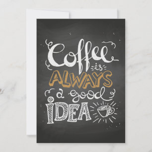 Kaffee für die ganze Familie Einladung