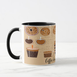 Kaffee für mein Valentin Niedlich Zeichnend Nr. 1 Tasse