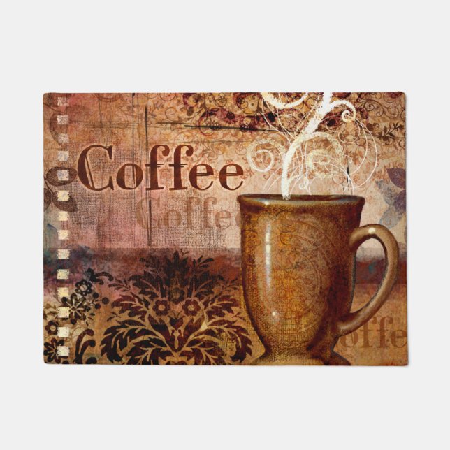 Kaffee Fußmatte (Vorderseite)