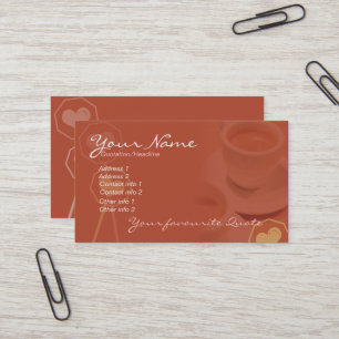 Kaffee-Geschäft u. persönliche Karte #02