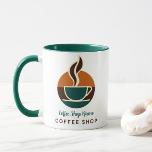 Kaffee Geschäft Vintage-Café Espresso Shop Tasse