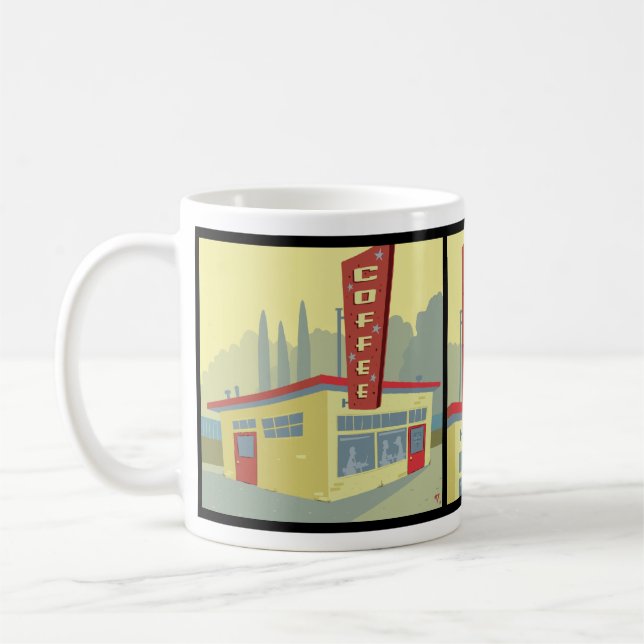Kaffee-Geschäfts-Tasse Tasse (Links)