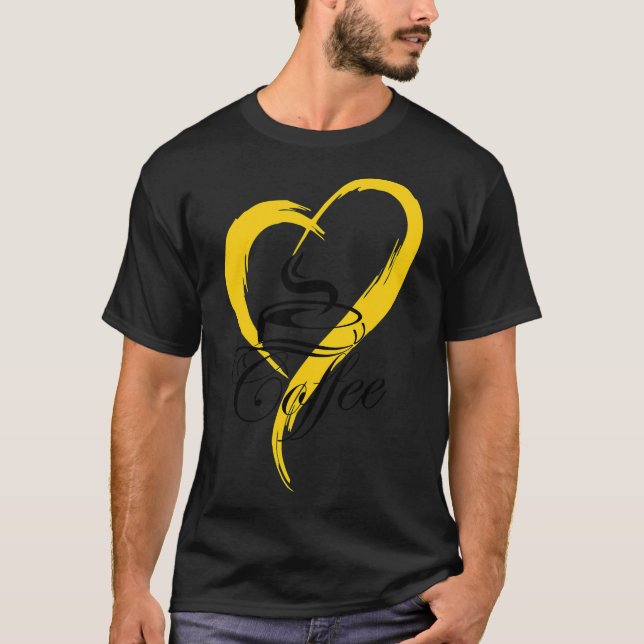 Kaffee-Geschenk T-Shirt (Vorderseite)