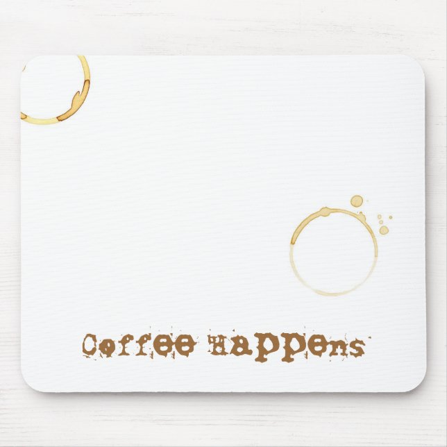 Kaffee geschieht mousepad (Vorne)