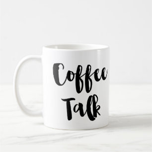 Kaffee-Gesprächs-Kaffee oder Tee-Tasse Kaffeetasse