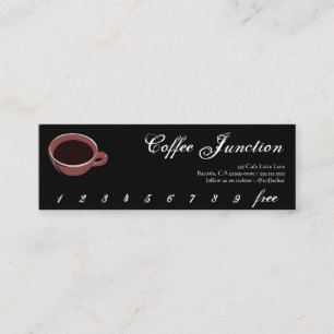Kaffee-Getränk-Punch/Loyalty-Card Treuekarte