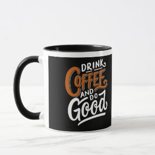 KAFFEE GETRÄNKEN UND GUT MACHEN TASSE