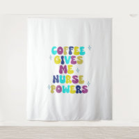 Kaffee gibt mir die Power