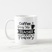 Kaffee gibt mir Power