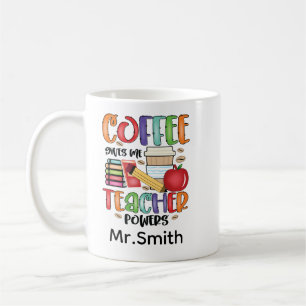 Kaffee gibt mir Power Kaffeetasse