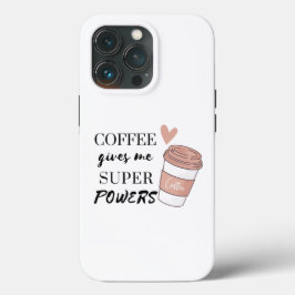 Kaffee gibt mir super Power Case-Mate iPhone Hülle
