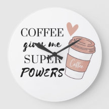 Kaffee gibt mir super Power