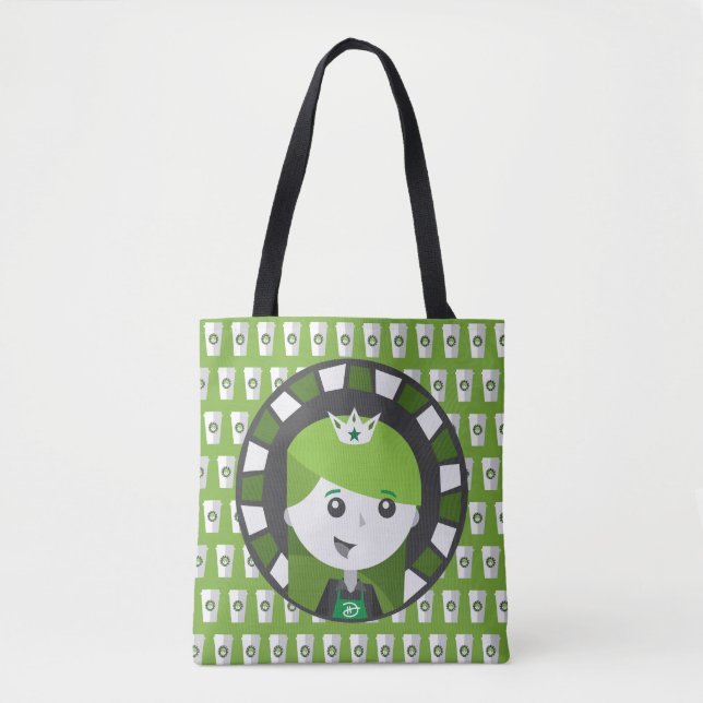 Kaffee Girl - Tote Tasche (Vorderseite)