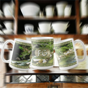 Kaffee, Glückliche Gedanken & Harmonie 0365 Kaffeetasse