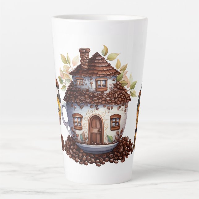 Kaffee-Gnome Milchtasse (Vorderseite)