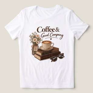 Kaffee & gute Gesellschaft - vintage Kaffee Tri-Blend Shirt