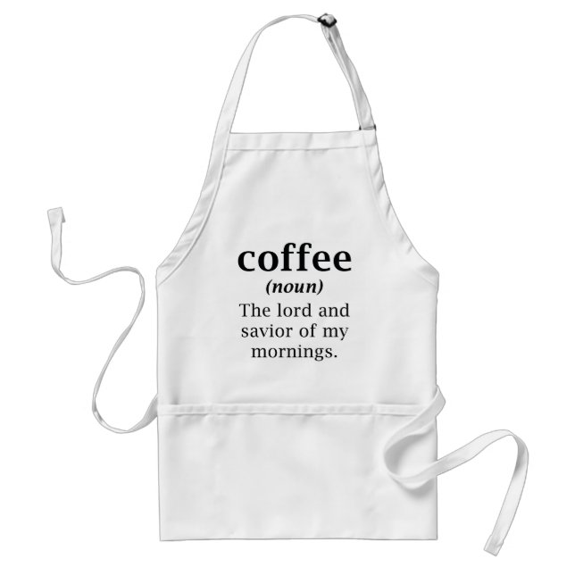Kaffee-Herr und Retter Schürze (Vorne)