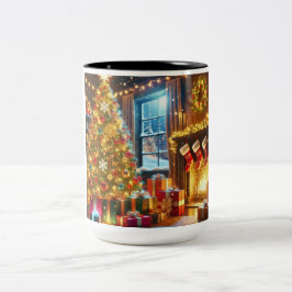 Kaffee, Hot-Chocolate-Tasse Zweifarbige Tasse