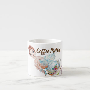 Kaffee-hübsche Kaffee-Fee Espressotasse