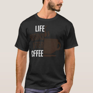 Kaffee i Liebe Kaffee Junkie T-Shirt
