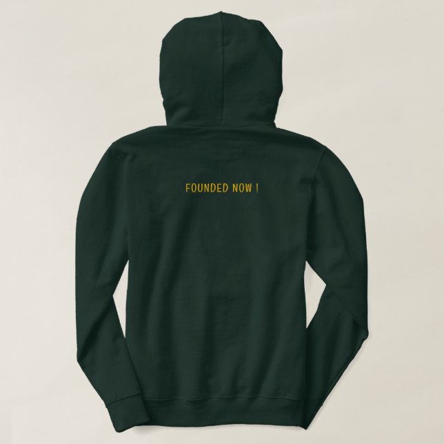 ☕ Kaffee + Ich: Perfekt passt zu Ihrem Soul! Hoodie (Design Rückseite)