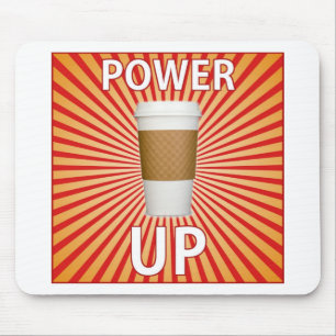 Kaffee - Ihr SuperPower! Mousepad