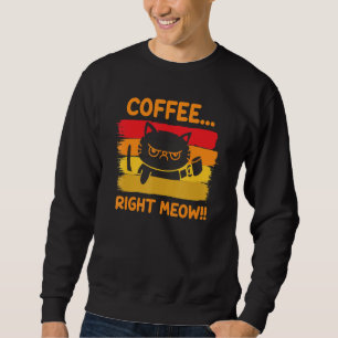 Kaffee im Moment Sweatshirt
