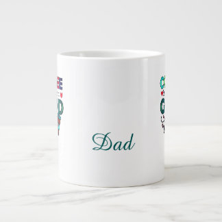 Kaffee Immer Eine Gute Idee Papa Jumbo-Tasse