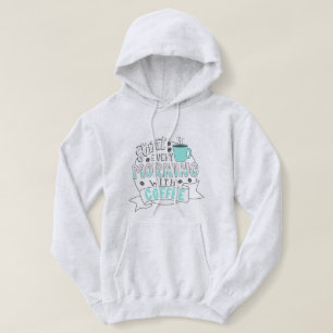 Kaffee in der morgendlichen Unterstützung für kl Hoodie