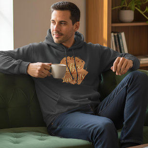 Kaffee in Insights-Daten-Humor verwandeln Hoodie