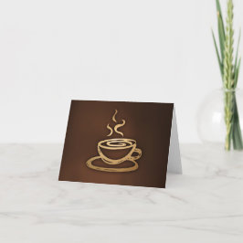 Kaffee in meinem Cup Karte