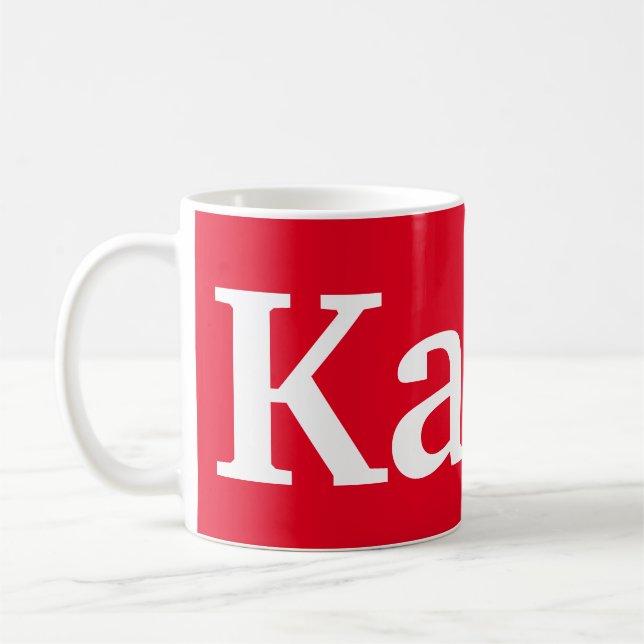 Kaffee in Polnisch Kaffeetasse (Links)