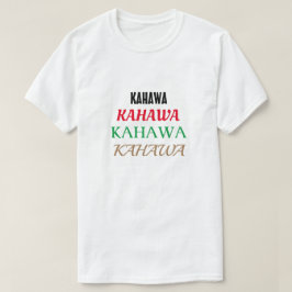 Kaffee in Swahili (Kahawa) T-Shirt