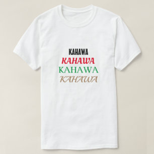 Kaffee in Swahili (Kahawa) T-Shirt