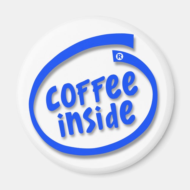 Kaffee Innen Magnet (Vorne)