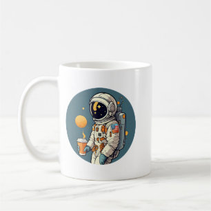 Kaffee ist AUS DIESER WELT Astronauten Raumfahrt Kaffeetasse