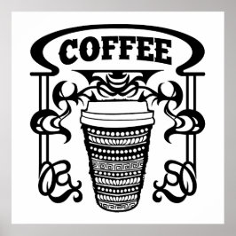 Kaffee ist das Lieblingsgetränk aller Poster