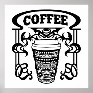Kaffee ist das Lieblingsgetränk aller Poster