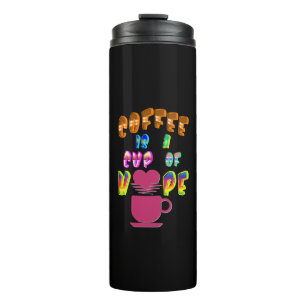 Kaffee ist eine Tasse Hoffnung