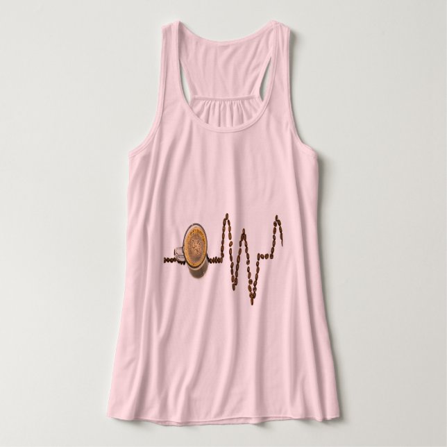 Kaffee ist eine Zeit, in der wir es genießen T - S Tank Top (Design Vorderseite)