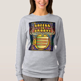 Kaffee ist Groovy T-Shirt