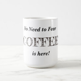 Kaffee ist hier (kundengerecht, ändern Sie Verwandlungstasse