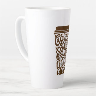 "Kaffee ist immer eine gute Idee" Milchtasse