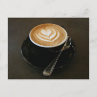 Kaffee ist Liebe - Postkarte