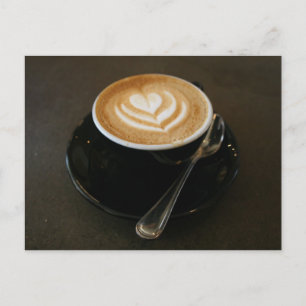 Kaffee ist Liebe - Postkarte