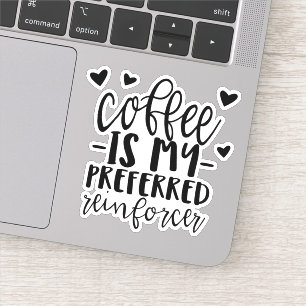Kaffee ist mein bevorzugter Verstärker, ABA-Aufkle Aufkleber