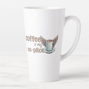 Kaffee ist mein Co-Pilot Milchtasse