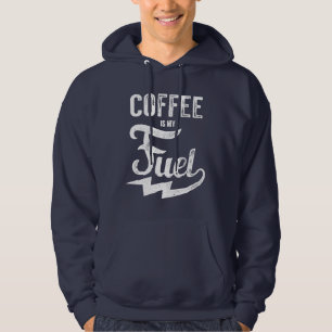 Kaffee Ist Mein Treibstoff Hoodie